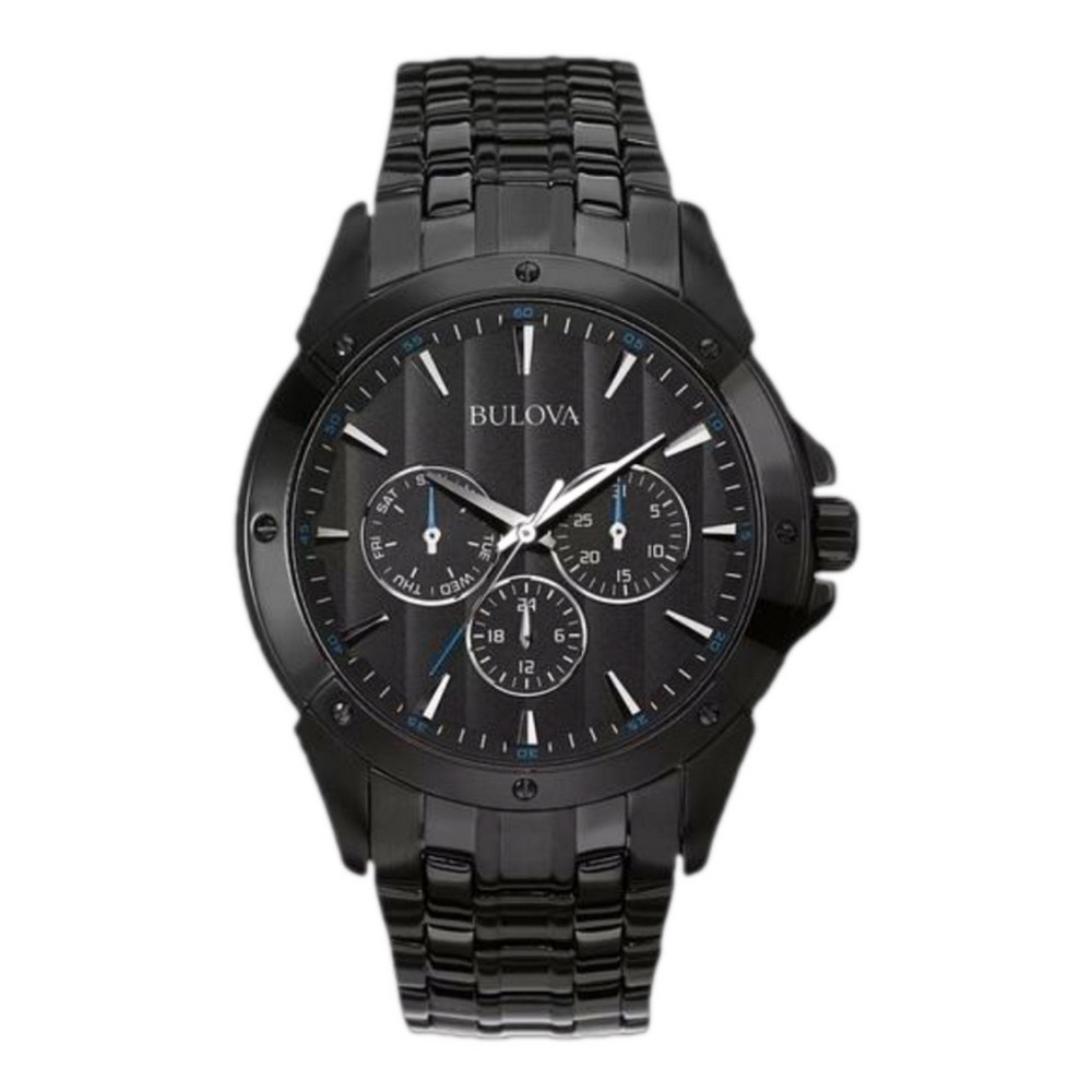 Bulova Classic Men`s Black Ion Quartz Watch